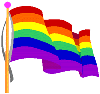 Gay Lesbian Rights Flag